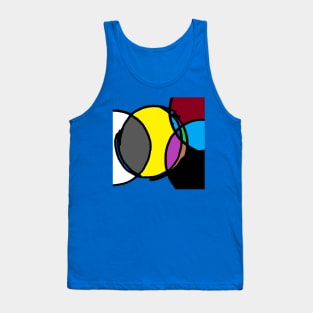 circle pattern, abstraction Tank Top